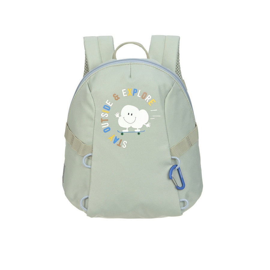 Lässig Outdoor Kindergartenrucksack Cloud light in Khaki und Grau - Bild 1