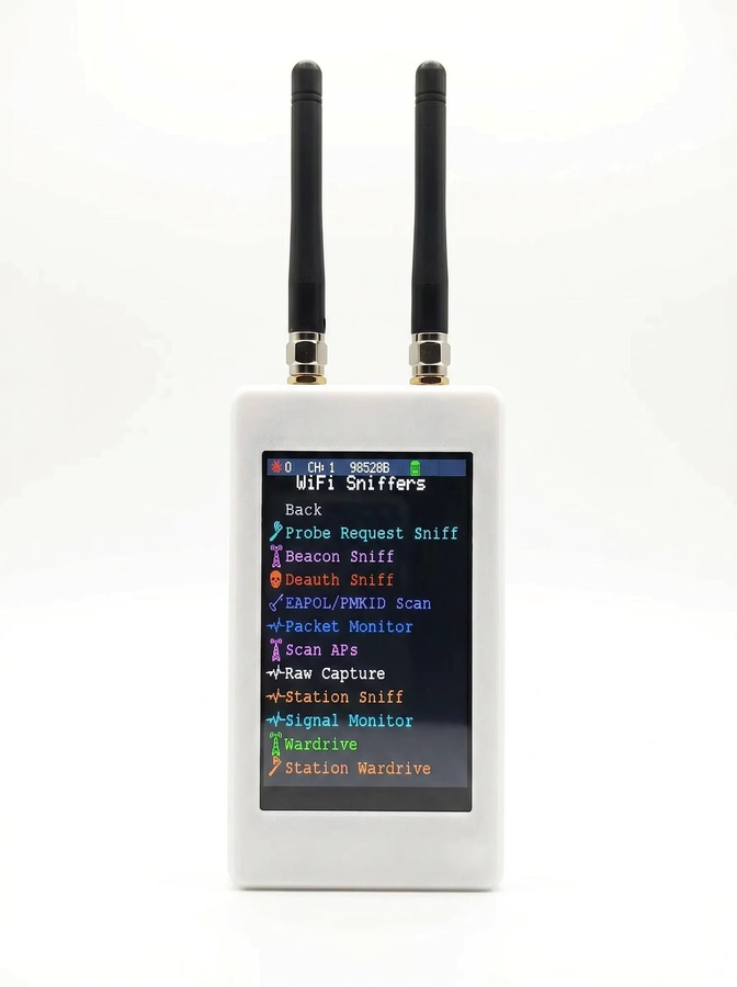 LZJV ESP32 GPS-Entwicklungsboard mit 2,8-Zoll-Display, WLAN und Bluetooth in Weiß - Bild 2