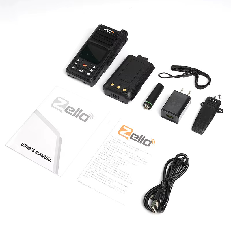 KSUT ZL18 Zello POC Walkie Talkie mit 4G LTE, WiFi und GPS in Schwarz - Bild 5