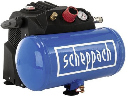 Scheppach Druckluft-Kompressor HC06 in Blau mit 6 l Volumen und 8 bar Druck - Bild 3