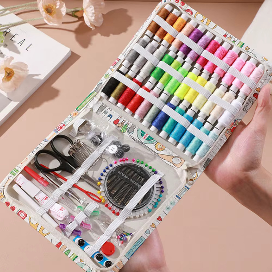 NOTIONSLAND Nähset mit 168/170 Teilen in Multicolour für DIY, Stickerei und Handarbeit - Bild 3