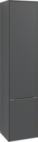 Villeroy & Boch Hochschrank Subway 3.0 in Blau und Grau mit Glastüren, B/T/H: 40 x 36,2 x 171 cm - Bild 1