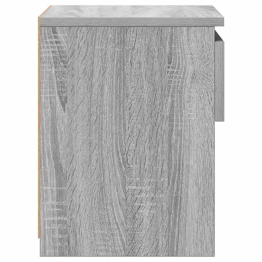 vidaXL Nachttisch in Grau Sonoma-Eiche, B/T/H: 40 x 30 x 39 cm - Bild 4