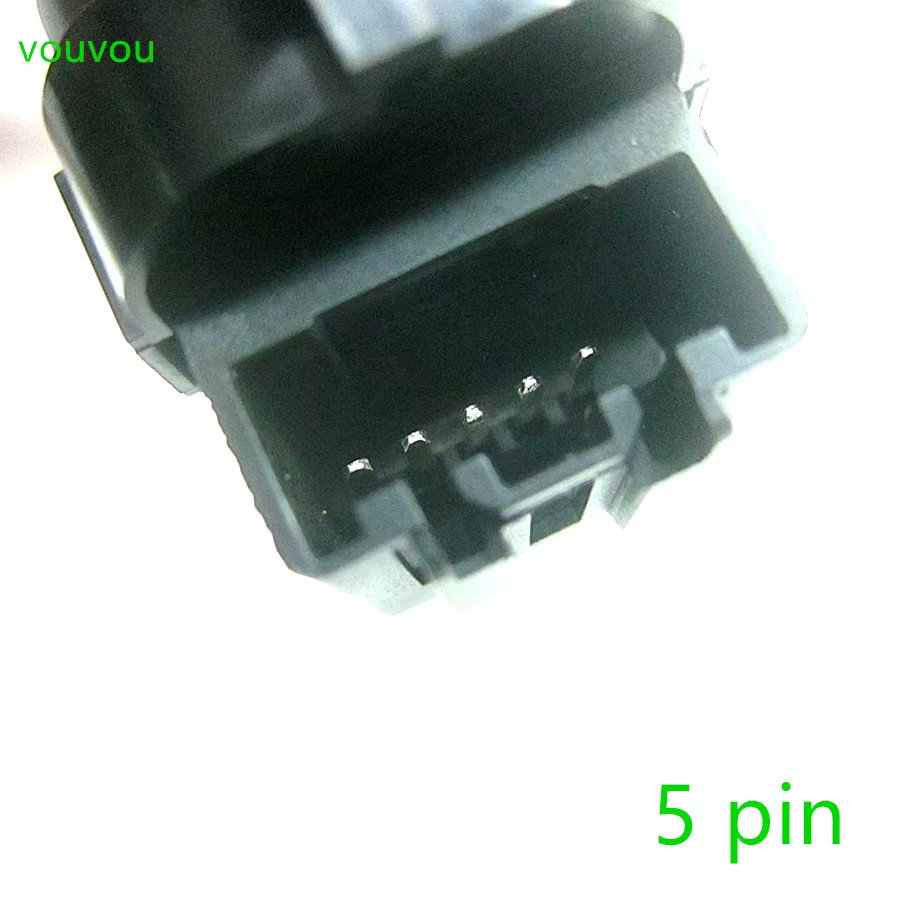 VOUVOU Elektrischer Einzelfensterschalter für Mazda 5 2007–2015 CR CW Premacy, vordere rechte Tür, Schwarz, C235-66-370 - Bild 2