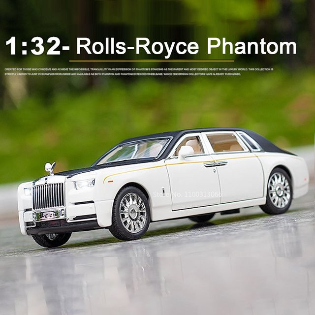 MAKEDA Rolls-Royce Phantom, Automodell, 1:32, Metall, Rückzugsfunktion - Bild 1