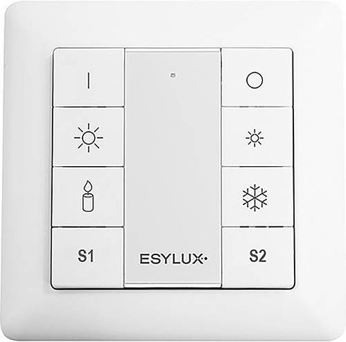 ESYLUX Scene Controller Tastelement in Weiß - Bild 1