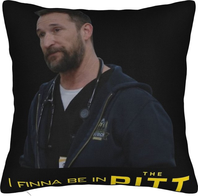 JMG Clothing Kissenbezug Dr. Jack Dr. Robby Design, Farbe: Schwarz, Breite: 40 cm, Breite: 40 cm - Bild 1