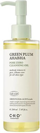 CKD Grüne Pflaume AHA BHA Pore Zero Reinigungsöl, 200 ml - Bild 1