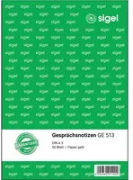 Sigel Gesprächsnotiz GE 513, DIN A5, 50 Blatt, Gelb - Bild 2