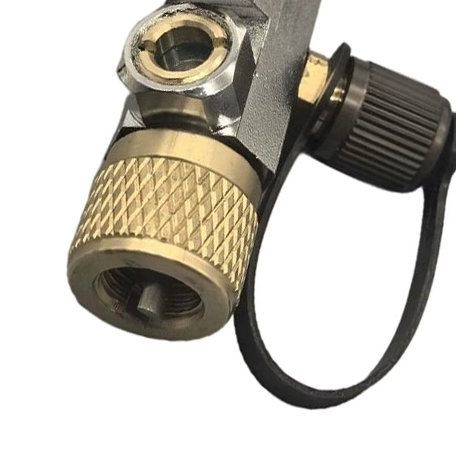 DAZZLEEX Magnetventilkern-Entfernungswerkzeug mit Sichtglas und 10 Ventilkernen in Silber, kompatibel mit R32- und R410A-Kühlsystemen, 5/16 Zoll - Bild 3