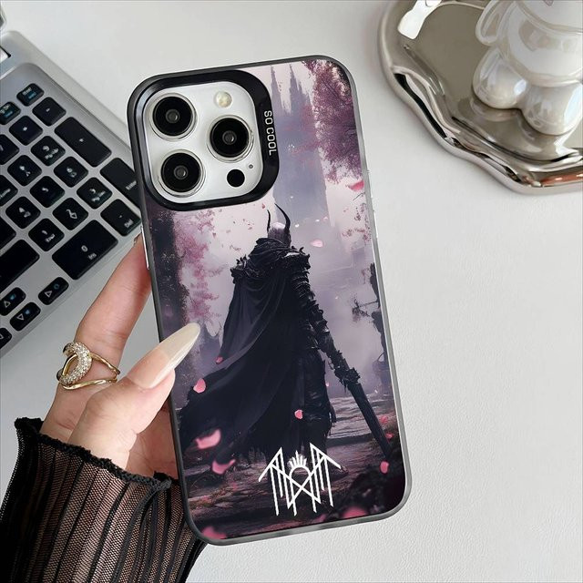 Handyhülle im Sleep Token Vessel Arcadia Design für Apple iPhone 11 12 13 14 15 16 Pro Max Plus mit Galvanik-Schutz, Multicolour - Bild 1