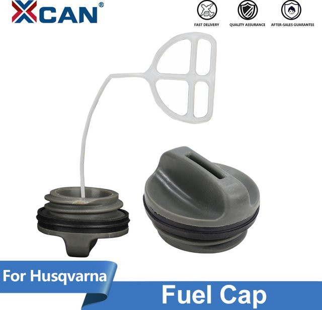 XCAN 2er-Set Tankdeckel für Husqvarna Kettensägen, Gas- und Heizölkappe für Modelle 340 345 346 350 353 362 365 371 372 372XP - Bild 1