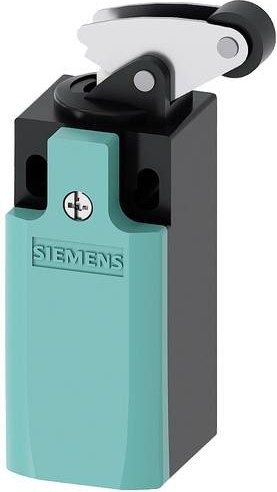 Siemens Positionsschalter 3SE5232-0HF10 mit Rollenhebel aus Metall und Kunststoffrolle, IP65, Mehrfarbig - Bild 1