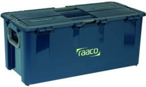 Raaco Werkzeugkoffer Compact 50 aus Kunststoff in Blau mit Einsätzen und stapelbar - Bild 1