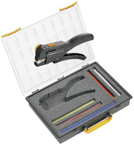 Weidmüller CRIMP-SET STRIPAX PLUS D 9028780000 Crimpzangen-Set für Aderendhülsen 0,5 bis 2,5 mm² in Schwarz inklusive Crimpsortiment und Koffer - Bild 1