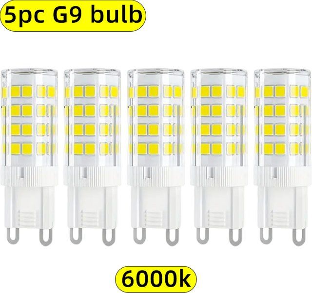TRAZOS G9 LED-Mais-Glühbirne 2 W, 5er-Pack - Bild 1
