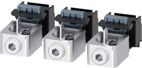 Siemens Rundleiteranschlussklemme 3VA9133-0JG11 in Grau - Bild 1