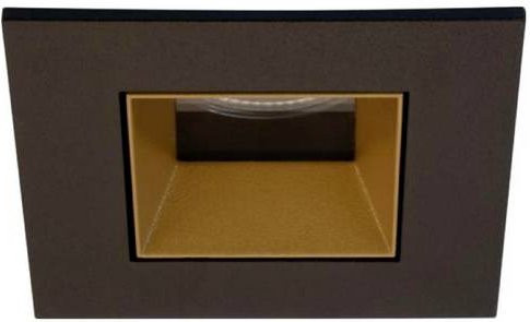Brumberg LED-Einbauleuchte quadratisch dimmbar IP44 in Schwarz, Gold/Messing oder Weiß - Bild 1