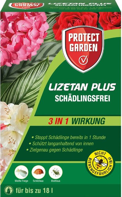 Protect Garden Lizetan Plus Schädlingsbekämpfung gegen Blattläuse, Weiße Fliegen und Schildläuse für Zierpflanzen, 50 ml - Bild 1