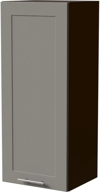 Feldmann-Wohnen Hängeschrank Oslo W4/40 in Lava / Dust Grey Matt, B/T/H: 40 x 32,5 x 96 cm - Bild 1