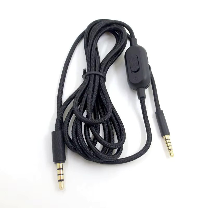 Logitech Audio-Kopfhörerkabel 3,5 mm auf 3,5 mm in Schwarz, 200 cm Länge, passend für Logitech G PRO X, G233 und G433 Headsets - Bild 3