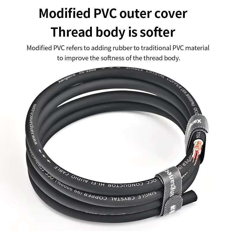 Xangsane DIY Audio Kabel USB A auf B mit RCA und XLR Anschlüssen, Kupfer Abschirmung, Schwarz - Bild 5