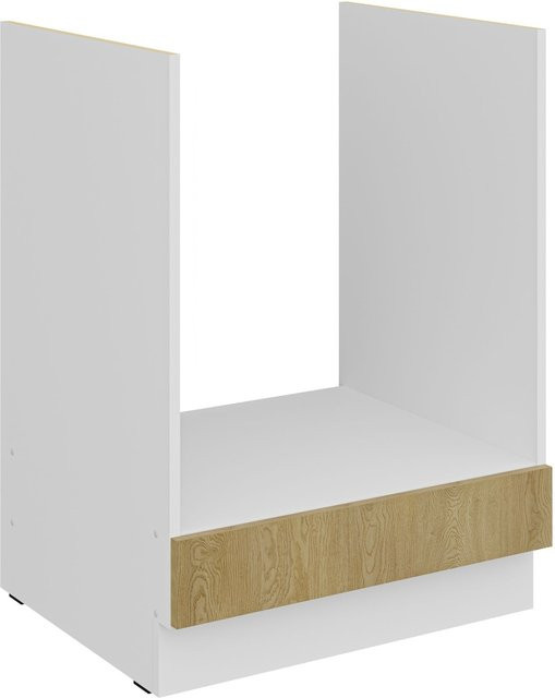 Küchen Herdunterschrank CREMONA Eiche hell Breite: 60 cm - Bild 1