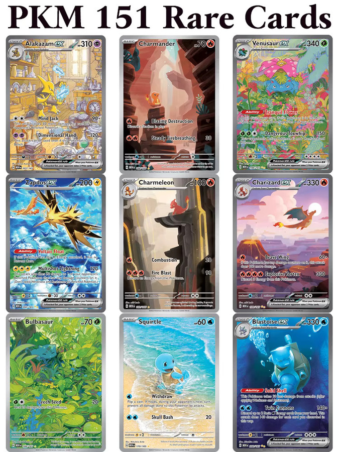 Keeppley Pokémon Proxy-Spielkarten, Holografische PTCG, Set / Bundle - Bild 3
