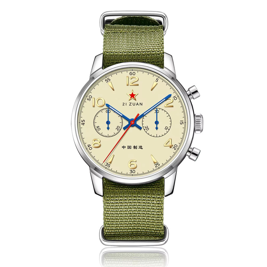 TOPHILL Chronograph, Automatik, Edelstahl, 40 mm, Herren - Bild 6