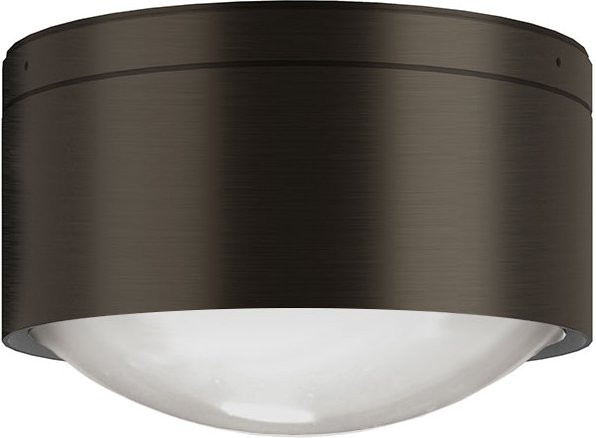 Top Light Puk! 160 One Avantgarde Deckenleuchte in Black Wood mit mattem Glas - Bild 1