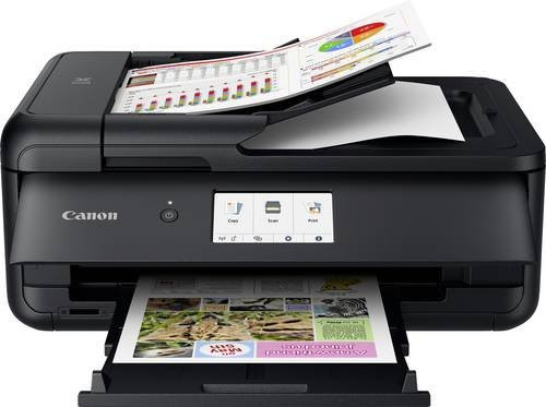 Canon PIXMA TS9550a Multifunktionsdrucker Tintenstrahl Farbe A3 mit Drucken, Scannen und Kopieren, LAN, USB und WLAN - Bild 1