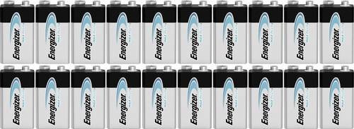 Energizer Max Plus Industrial 9V Block-Batterie Alkali-Mangan, 20 Stück - Bild 1