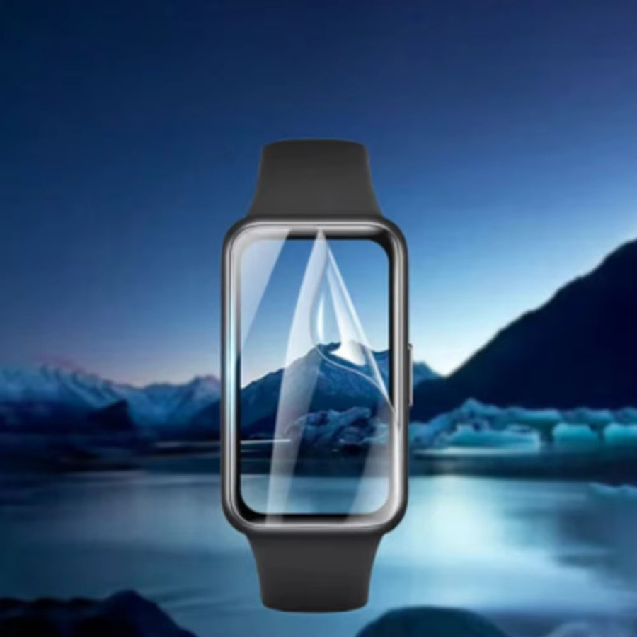 Hydrogel Schutzfolie für Huawei Band 9 8, Honor Band 9 6 5, transparent, Unisex - Bild 6
