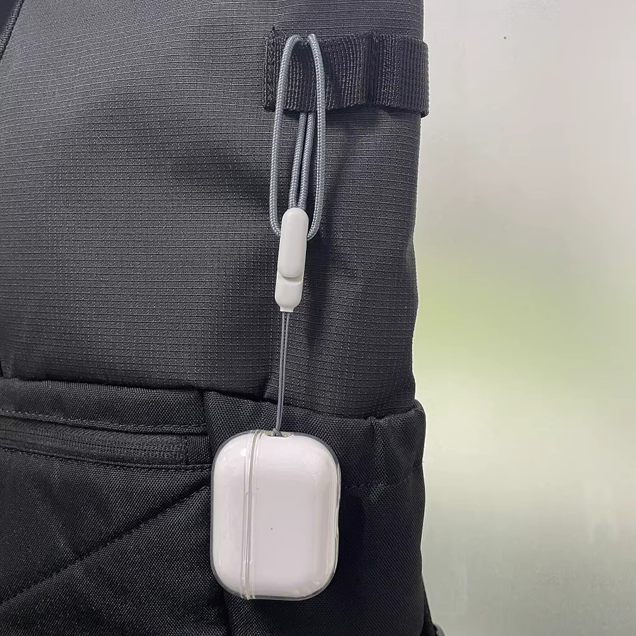 Transparente Schutzhülle für Apple AirPods Pro 2. Generation in Transparent und Grau - Bild 2