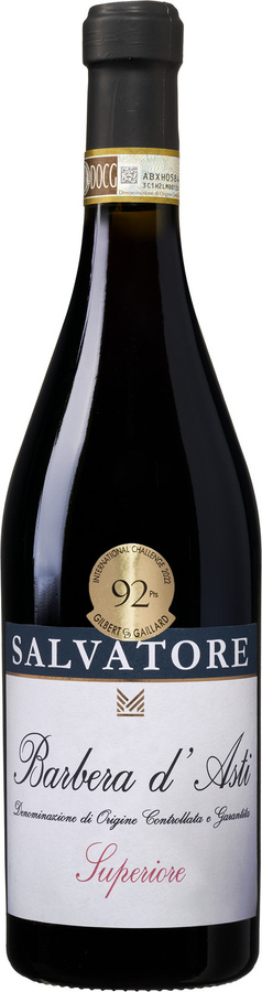 Salvatore M Barbera d'Asti Superiore Rotwein 0,75 l - Bild 2