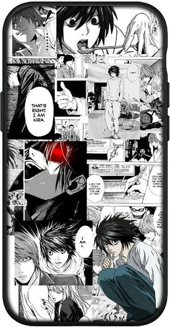 Handyhülle Death Note L Mello Lawliet für Samsung Galaxy A20S von MINISO in Schwarz und Mehrfarbig - Bild 1
