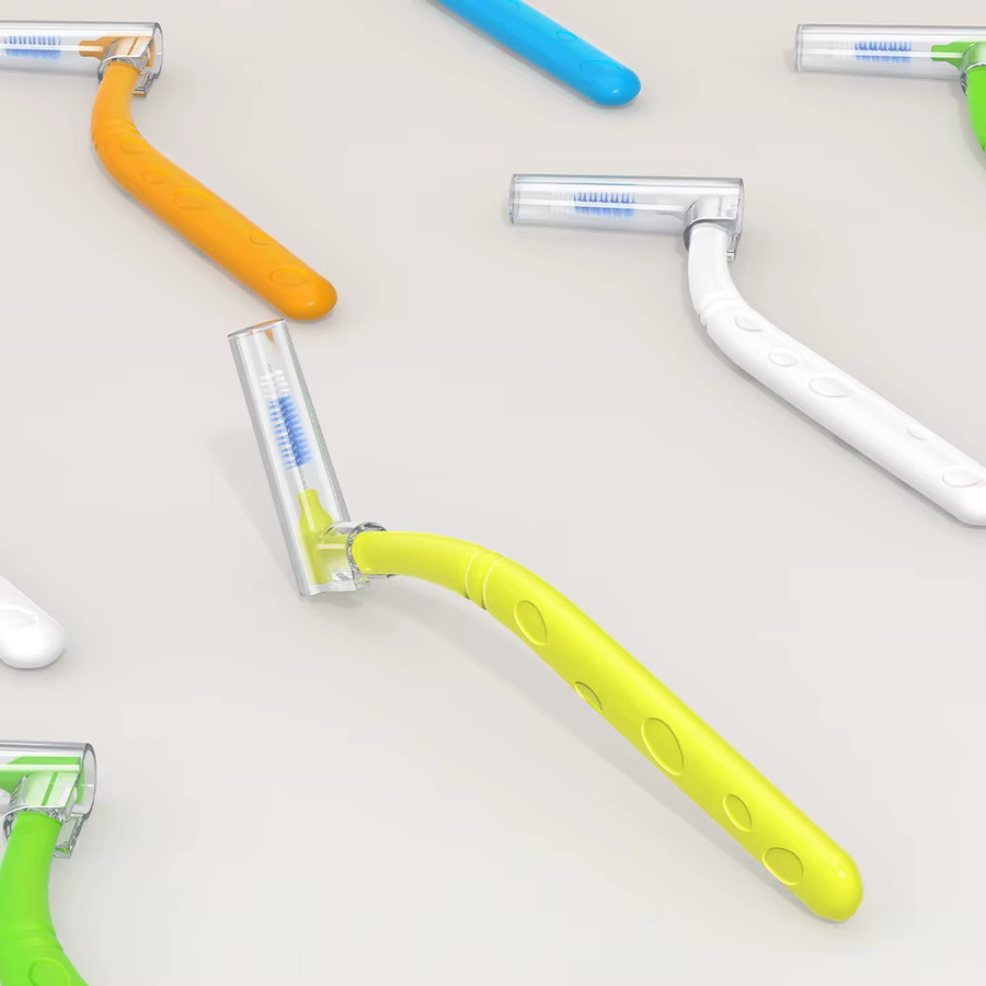 BMBO Interdentalbürsten L-förmig, 10 Stück, Unisex - Bild 2