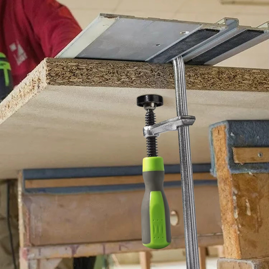 Schwalbenschwanz-Schnellspannklemme für Holzbearbeitung und Führungsschienen in Silber - Bild 3