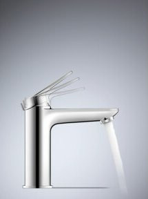Duravit Waschtisch-Einhebelmischer M Wave in Chrom mit 122 mm Auslauf - Bild 1