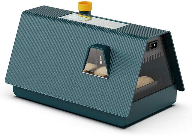 Artleeh Inkubator zum Ausbrüten von 10 Eiern mit automatischem Wenden, LED-Beleuchtung und Display in Dunkelgrün, B/T/H: 29,7 x 17,6 x 17,0 cm - Bild 1