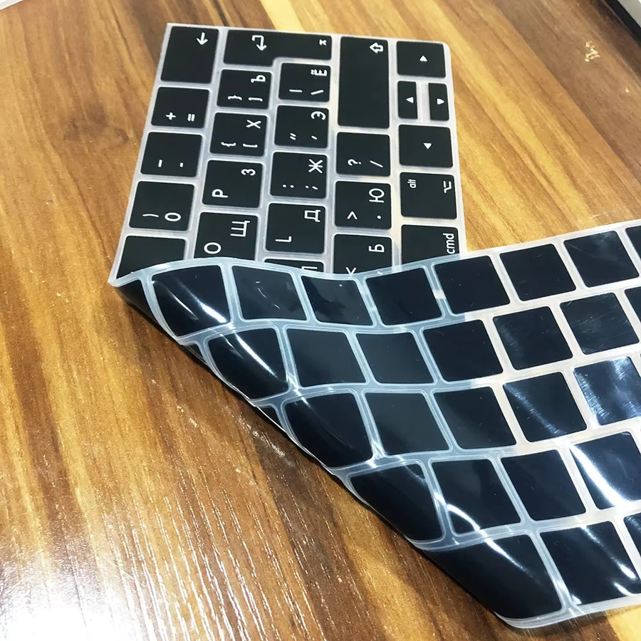 Silikon-Tastaturschutz für Apple MacBook Air 13/12/15/16 Pro Touchbar Modelle A2992 A3113 A2941 A1990 A3114 A2289 A2337 A2141 - Bild 2