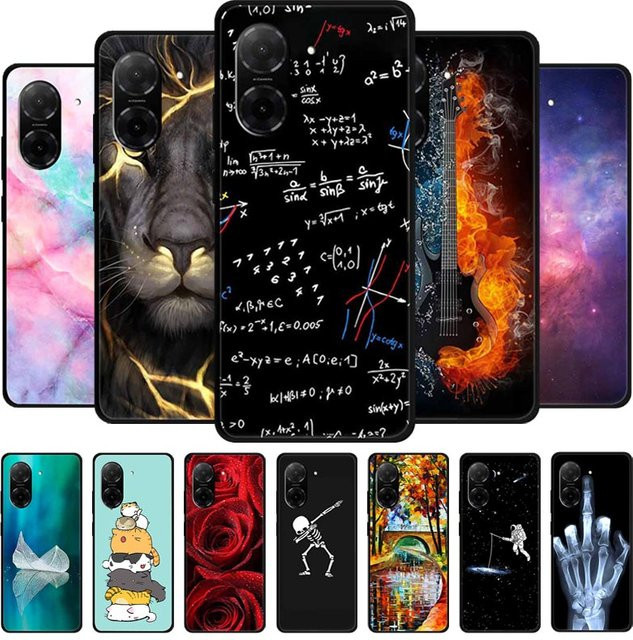 Xiaomi Handyhülle für Redmi A5 mit Cartoon-Design aus Silikon - Bild 1