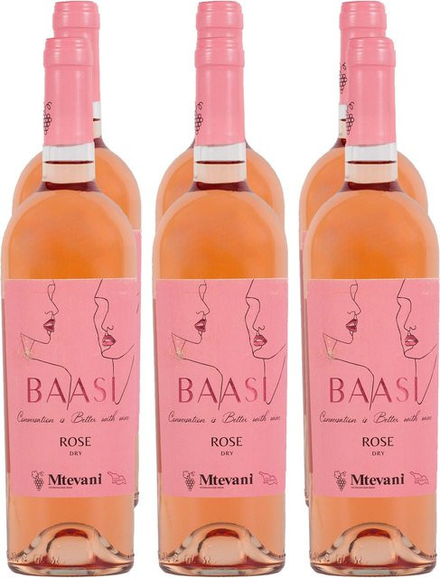 Mtevani BAASI, Roséwein, trocken, 2024, 6 x 0,75 l - Bild 1