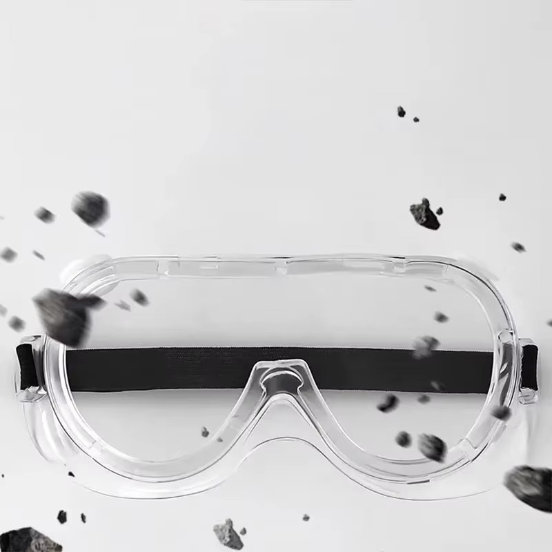 NIGF Schutzbrille mit breiter Sicht und Antibeschlagfunktion, klare Linse, verstellbarer Augenschutz - Bild 4