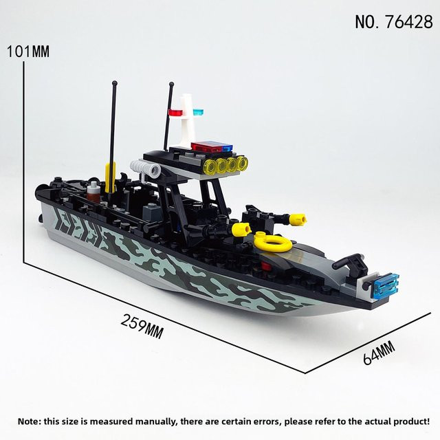 Yiran toy Barracuda Sturmboot Creeper Actionfigur für 14 Jahre - Bild 1