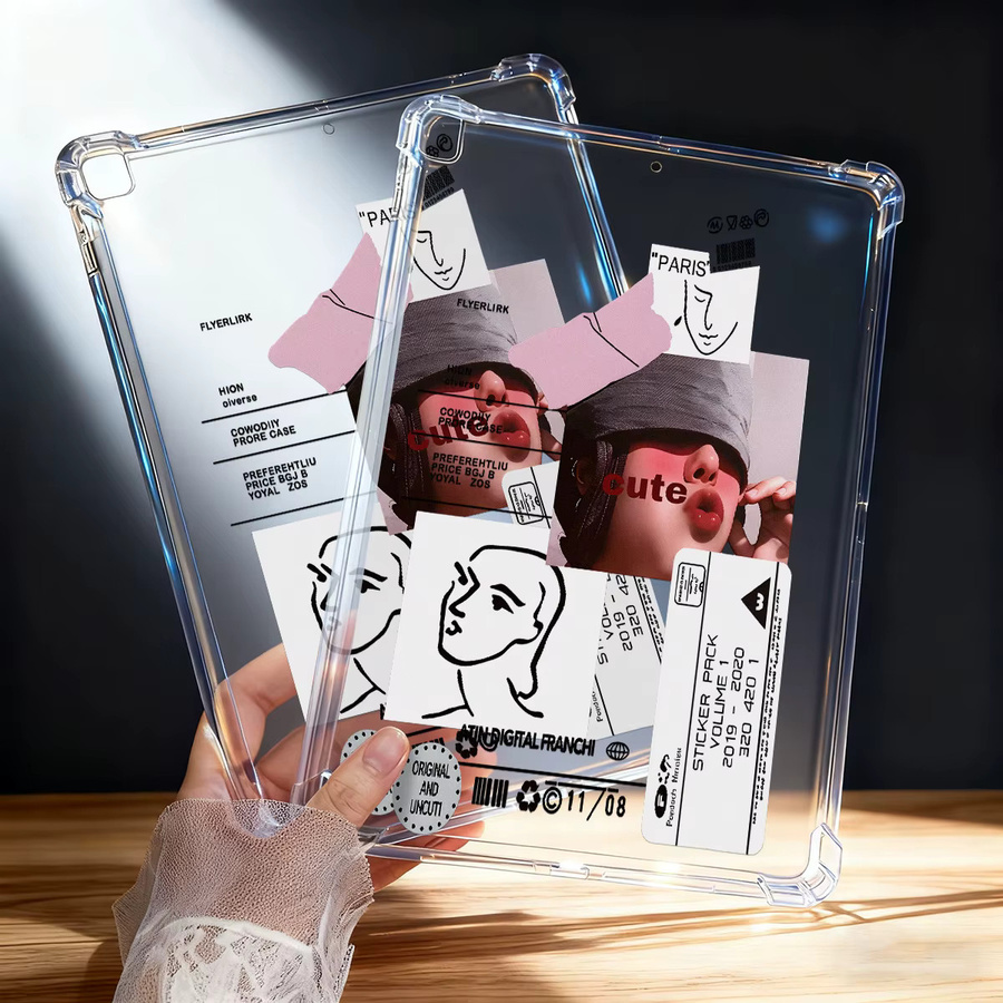 Transparente Silikon Schutzhülle für Samsung Galaxy Tab A11, A9 Plus, S10 FE, S6 Lite, S10 Lite, A8, S9 FE Plus, S7 FE und S8 Plus - Bild 5