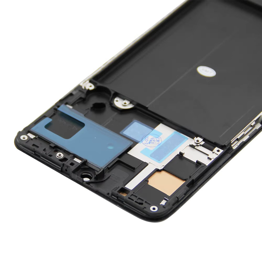 Samsung A70 A705 LCD Display mit Rahmen und Touchscreen Baugruppe in Schwarz 6.7 Zoll - Bild 4