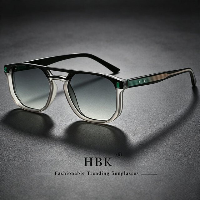 HBK Piloten-Sonnenbrille, Aviator, Vollrand, Unisex - Bild 1