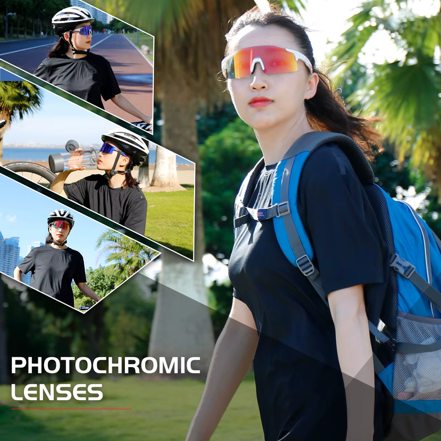 KAPVOE Sonnenbrille Sport, photochrom, Unisex - Bild 2