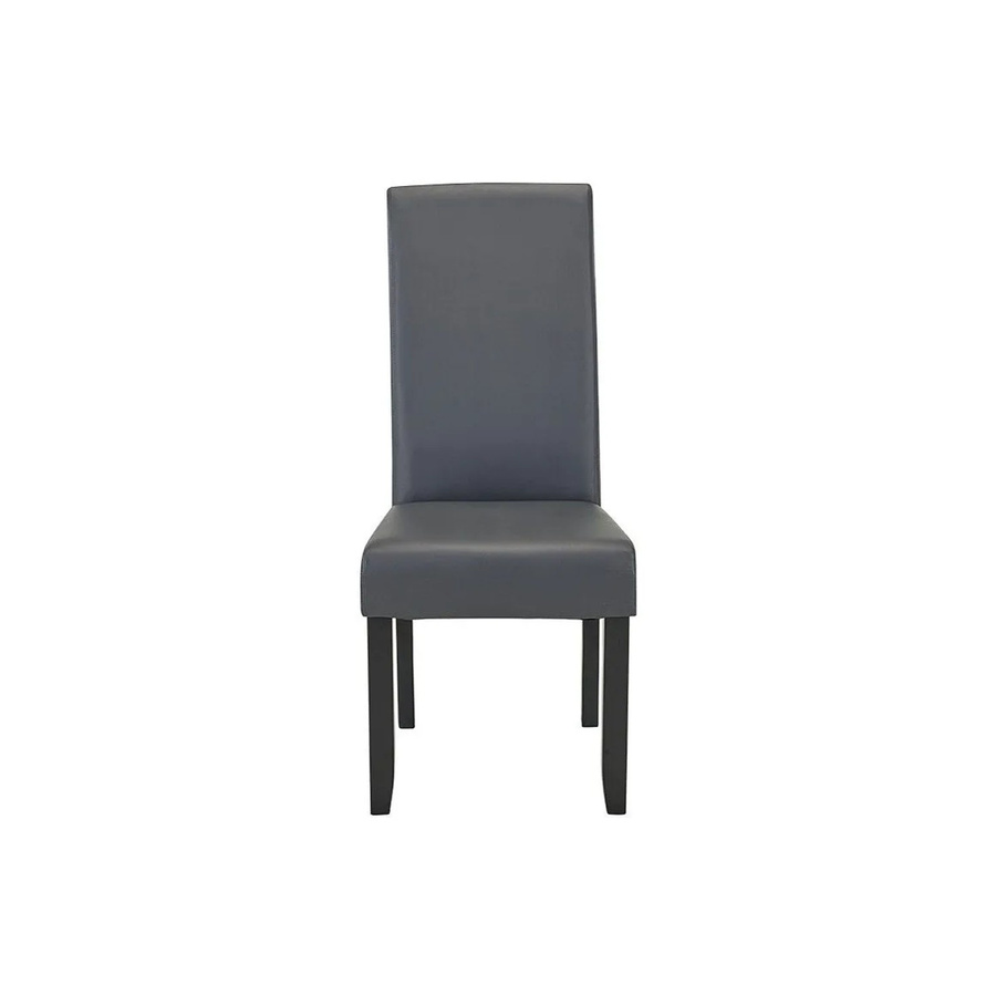 Vente-unique Stuhl Rovigo in Grau aus Kunstleder mit Kaltschaum-Polsterung, Breite: 47 cm, Höhe: 107 cm, Tiefe: 63 cm - Bild 2